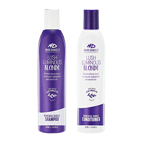 Powerful Purple Shampoo & Conditioner Set, Sulfate Free – Tones