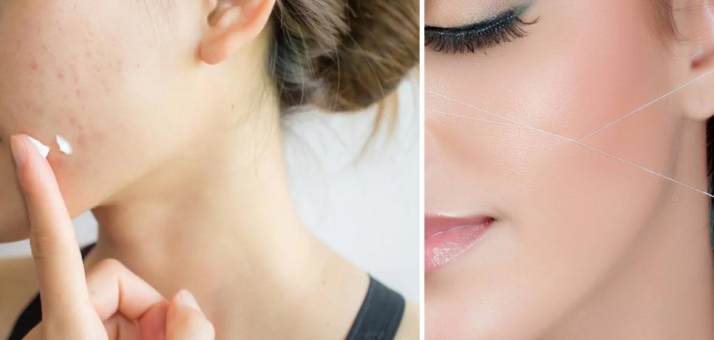 How to Get Rid of Pimples After Threading Face