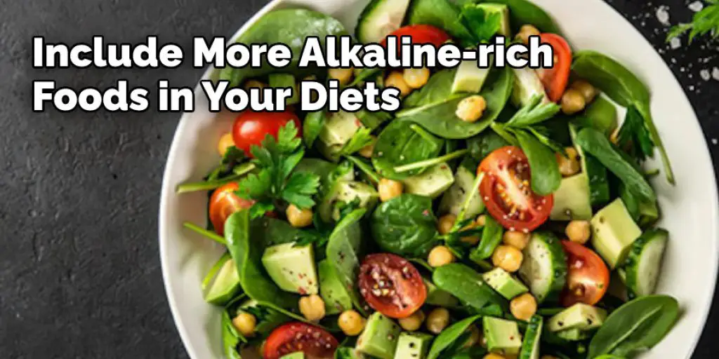 Include More Alkaline-rich Foods in Your Diets
